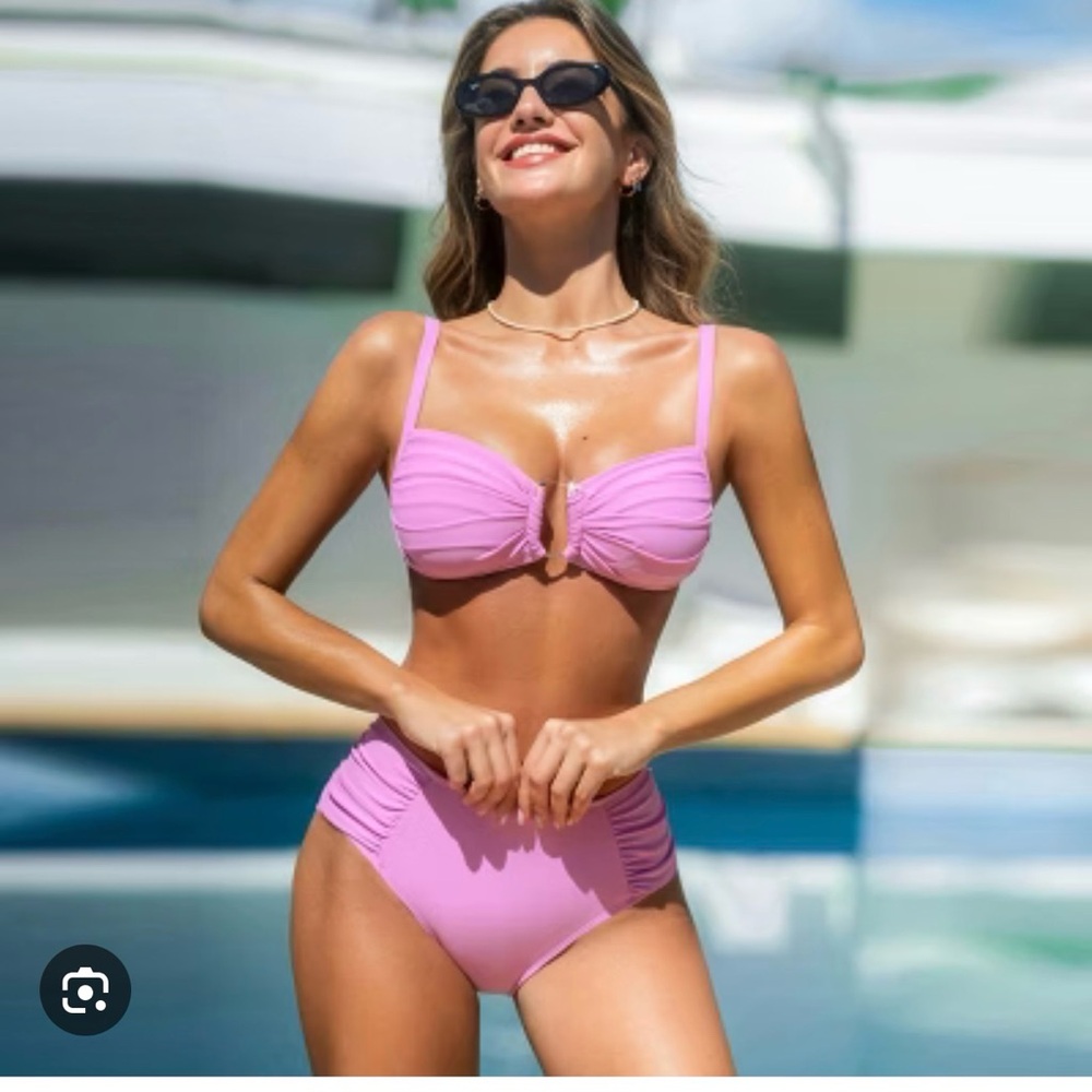 Cupshe Pink Bikini Set size M NWT